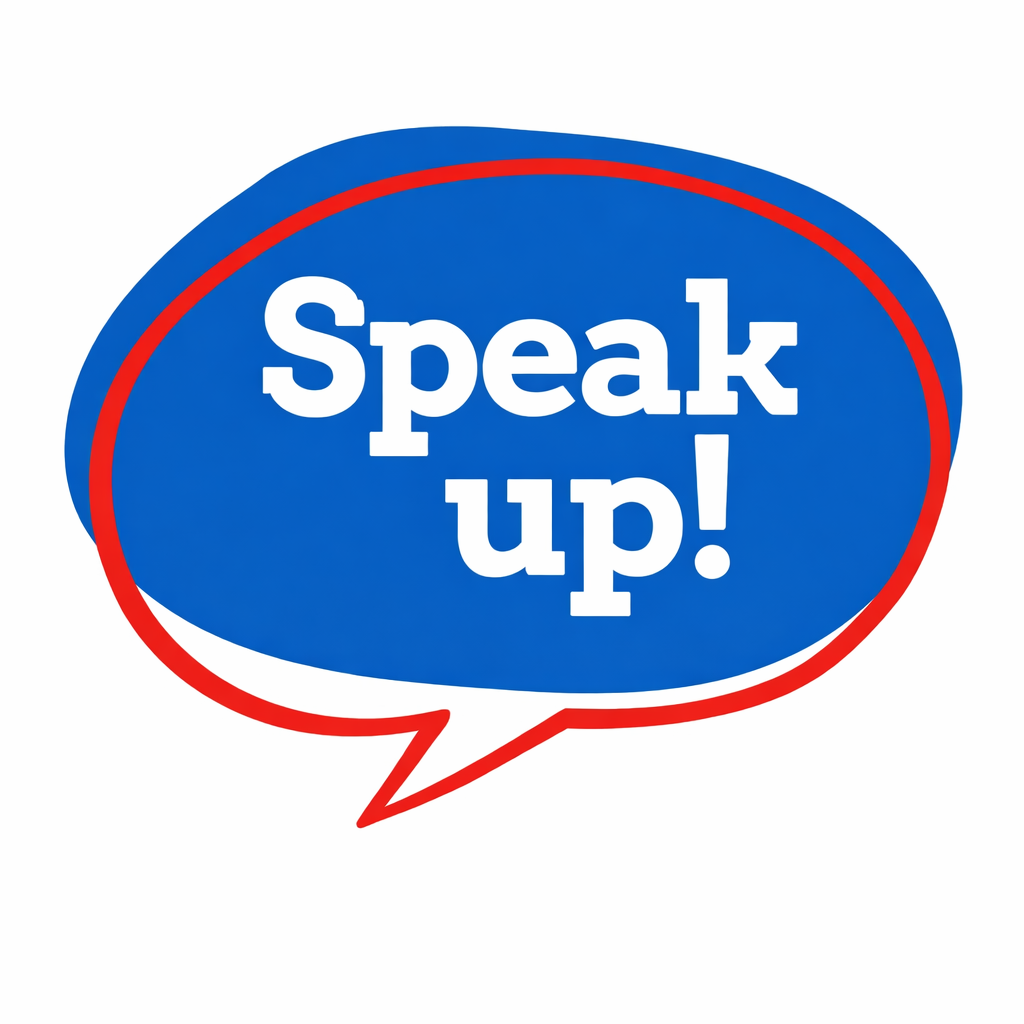 Signalement "speak up" homepage image